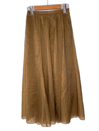 [S06815G-011] GU-MAXI SKIRT