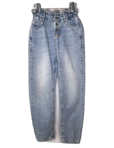 [S06847H-069] ZARA-HIGH-RISE JEANS