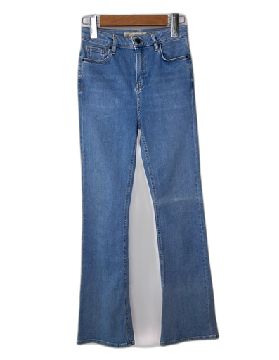 [S06847H-071] TOP SHOP-FLARE JEANS