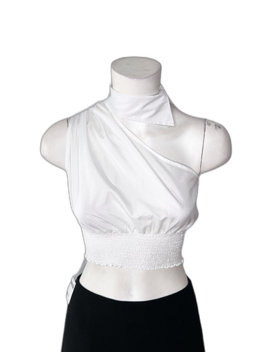 [S06720E-010] ASPIRIN-ONE SHOULDER TOP