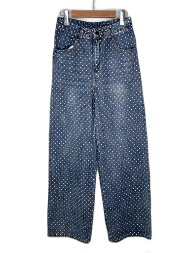 [S06720E-030] UNKNOWN-WIDE-LEG JEANS