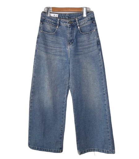 [S06729E-001] ASSORTED BRAND-WIDE-LEG JEANS