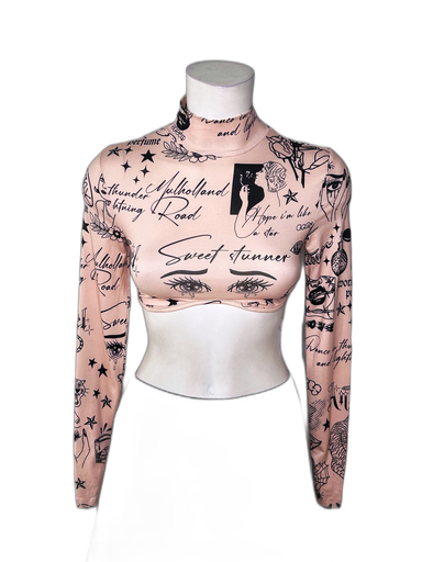 [S06609C-017] ASSORTED BRAND-CROPTOP