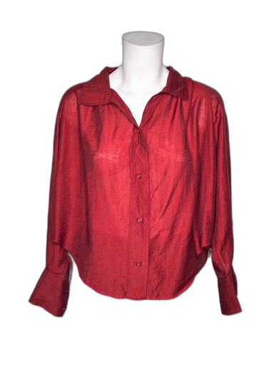 [S06938A-012] MAGENTA- BLOUSE