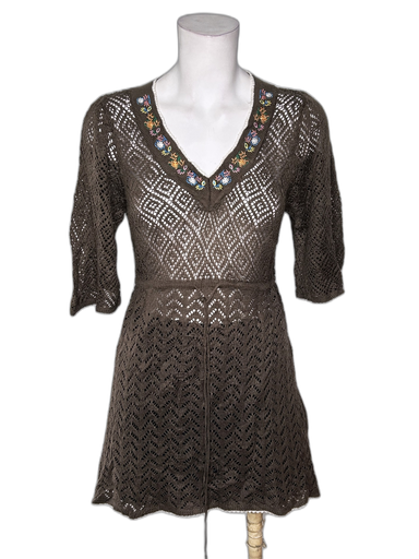 [S07132F-007] ASSORTED BRAND-MIDI DRESS