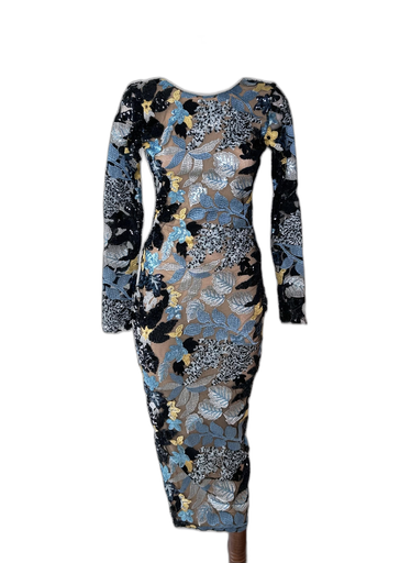 [PASSII2512X-012] UNKNOWN-MIDI DRESS