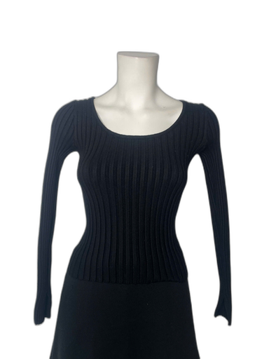 [S07728G-018] MONO TALK-LONG SLEEVES TOP