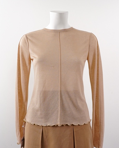 [S00571L-012] CANIFA-LONG_SLEEVES TOP