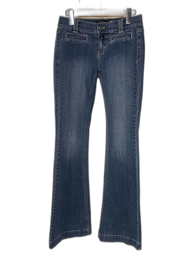 [S08439F-059] WHITE HOUSE BLACK MARKET-JEANS FLARE JEANS