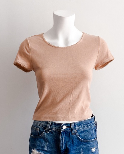 [S01137J-028] DIVIDED H&M-SHORT SLEEVES TOP