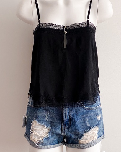 [S01137J-050] ABERCROMBIE & FITCH-SLEEVELESS TOP (TANKTOP/TUBE TOP)