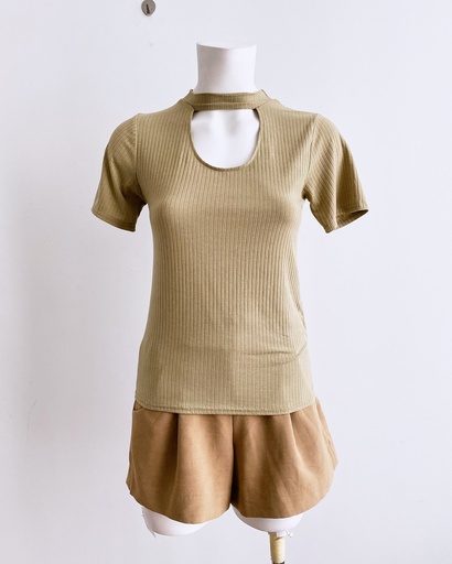 [S00747F-024] VALUE BRAND-SHORT SLEEVES TOP