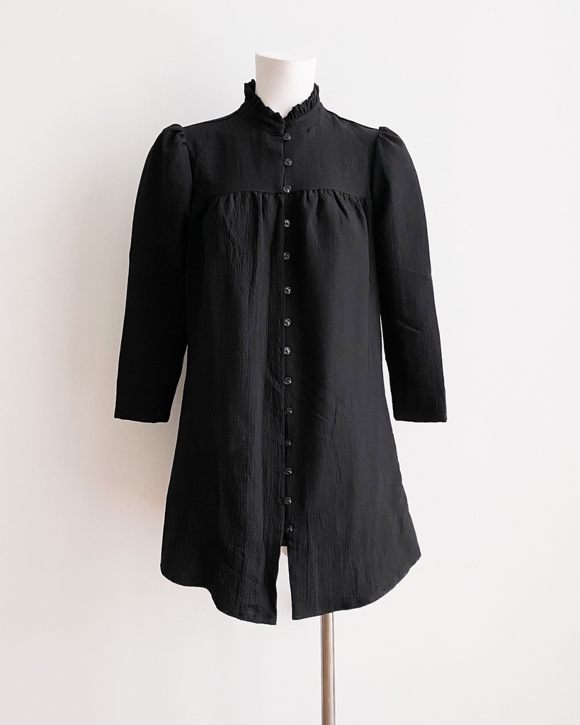 [S02296A-007] NARCIS-SHIRT DRESS