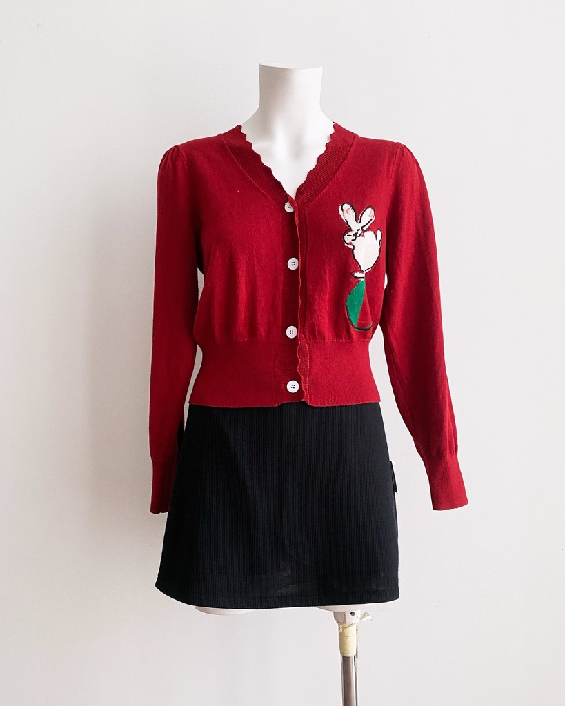 [S02297A-002] CARVEN PARIS-CARDIGAN