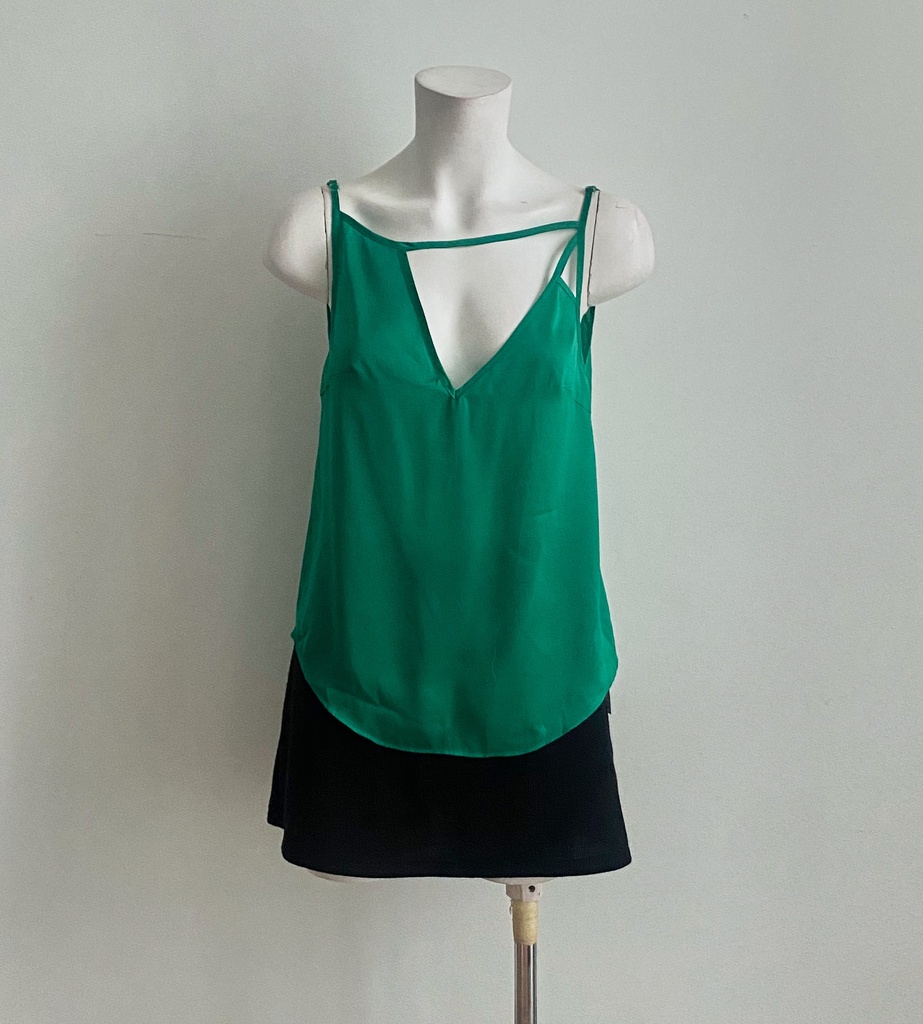 [S02909A-027] KUNZI KUNZI-SLEEVELESS TOP