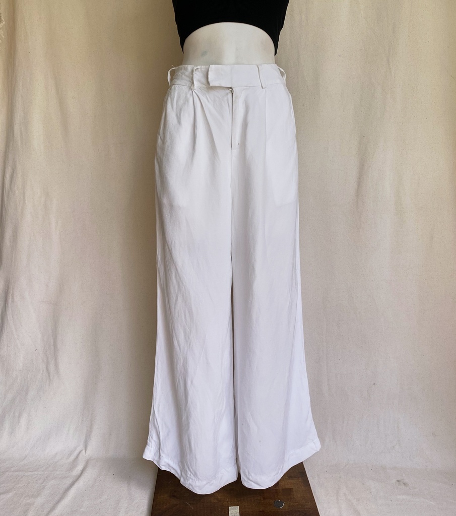 [S04377A-007] SUIT ALL-WIDE-LEG PANTS