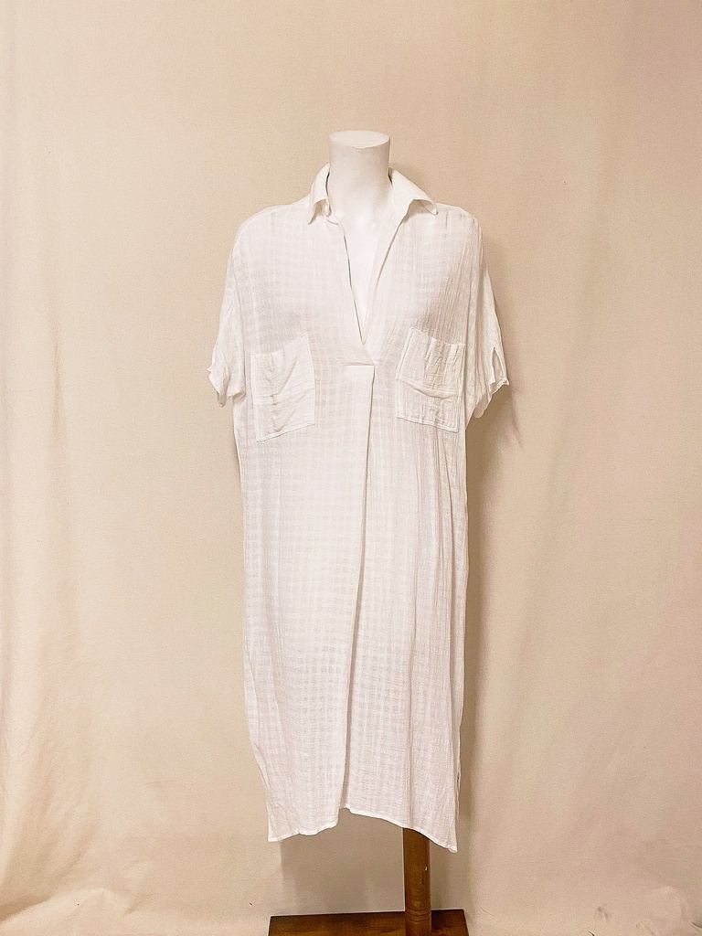 [S04605H-082] PARFOIS-SHIRT DRESS