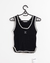 UNKNOWN-SLEEVELESS TOP (TANKTOP/TUBE TOP)
