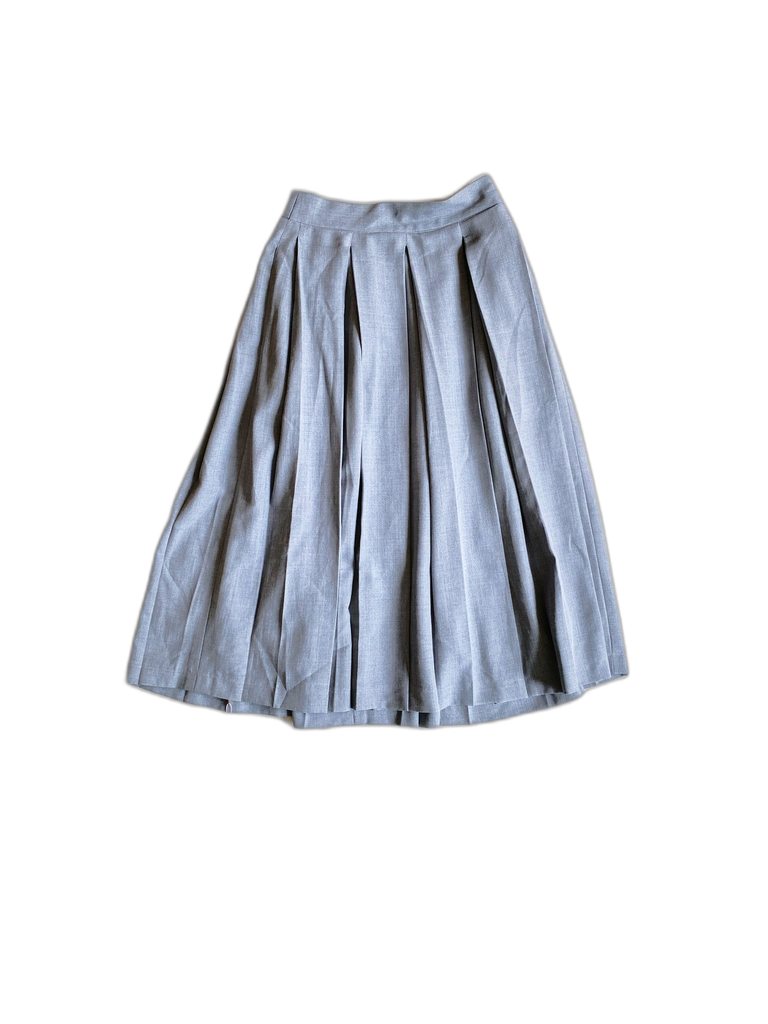 [S04867A-010] UNKNOWN-MIDI SKIRT